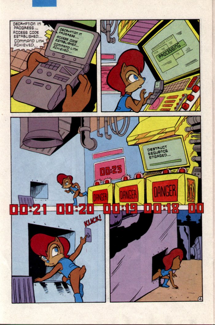Sonic - Archie Adventure Series March 1995 Page 21